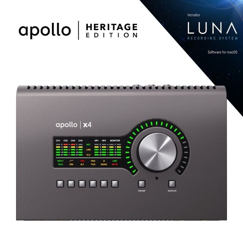 Universal Audio Apollo x4 Heritage Edition APX4-HE (Desktop/Mac/Win/TB3)