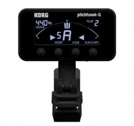 KORG AW-3G PitchHawk Clip-On Chromatic Tuner - Black